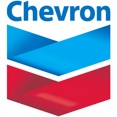 A red and blue chevron logo is shown.