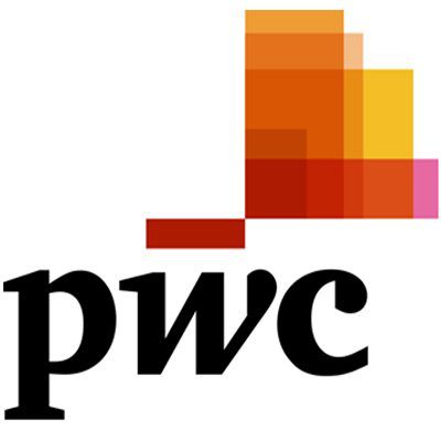A logo of pwc is shown.