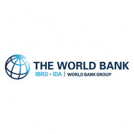 A logo of the world bank